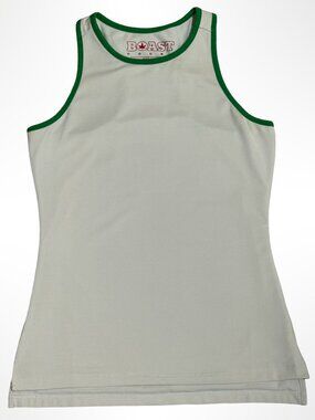 BOAST Tennis Racerback Tank Top White Size S